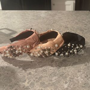 Elegant Pearl Embellished Headbands